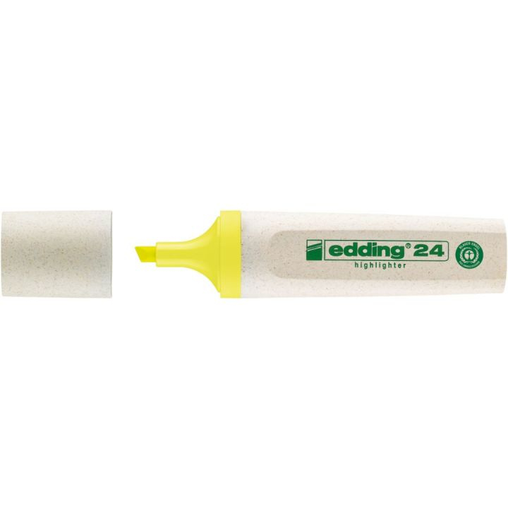 24 EcoLine marcador 1 pieza(s) Punta de cincel Amarillo