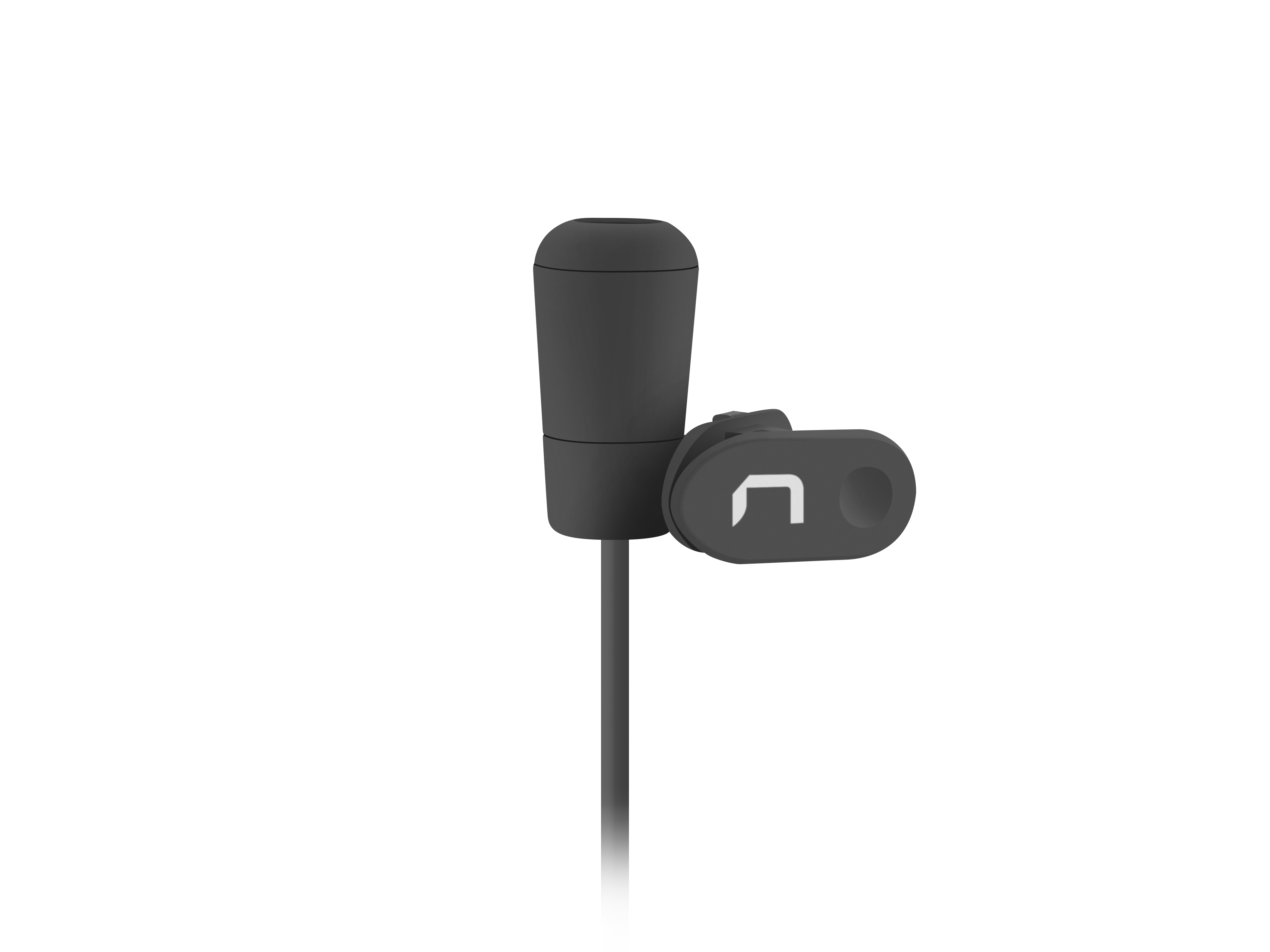 NMI-1351 micrófono Negro Micrófono con pinza de enganche