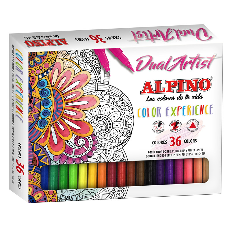 AR000176 rotulador Multicolor 36 pieza(s)