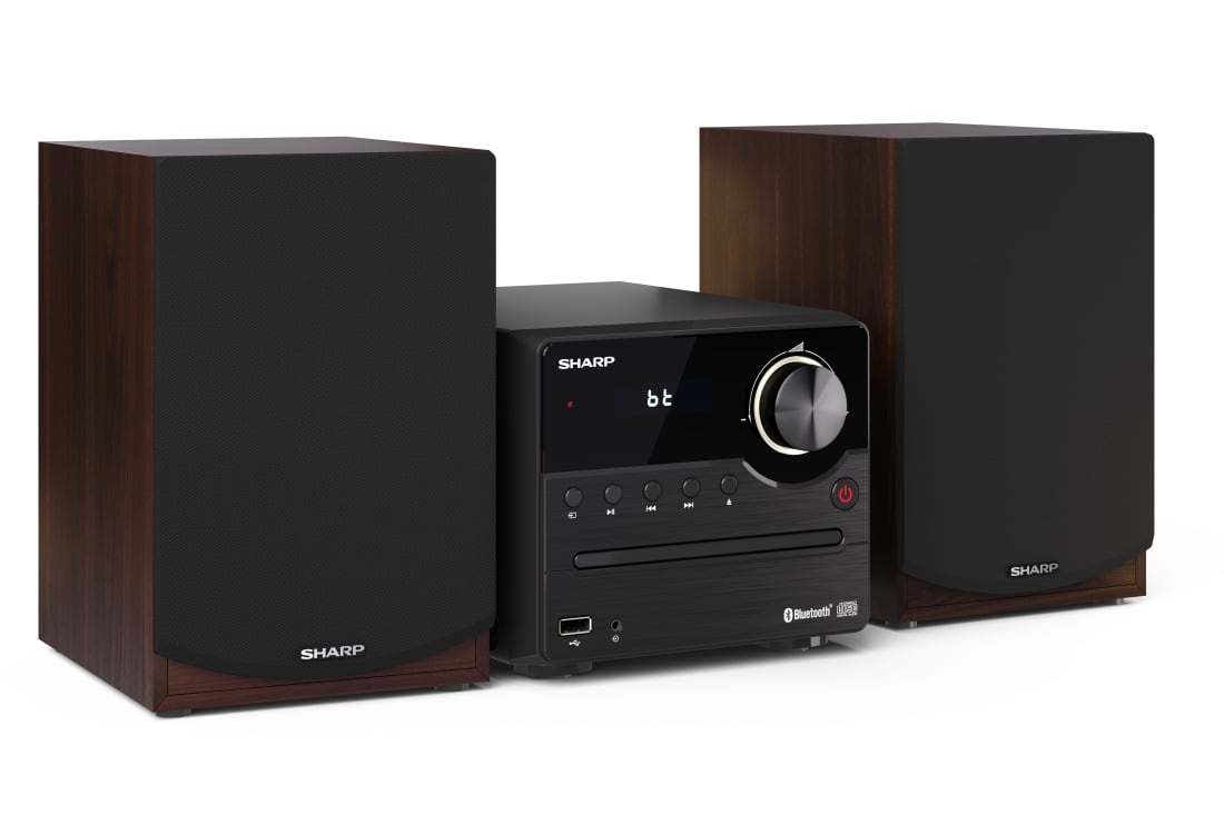 XL-B512(BR) sistema de audio para el hogar Microcadena de música para uso doméstico 45 W Marrón