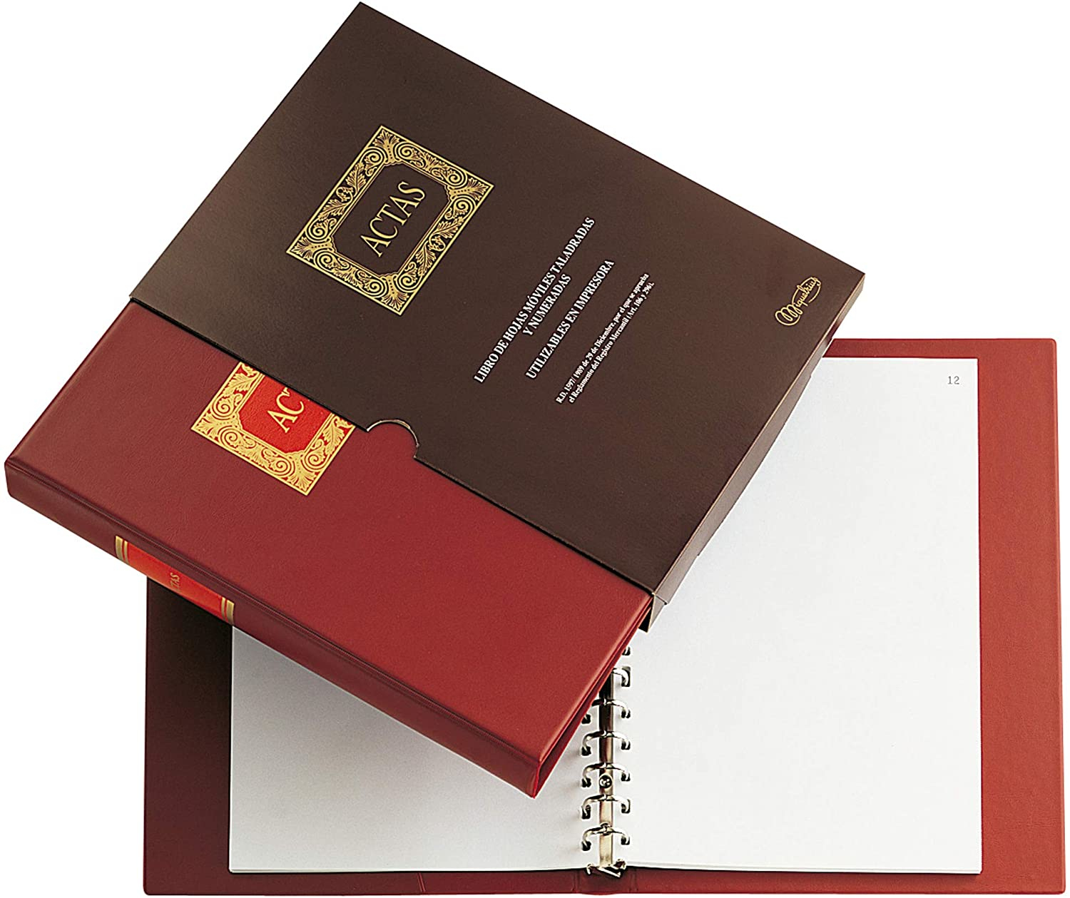 4102 cuaderno y block 100 hojas Marrón