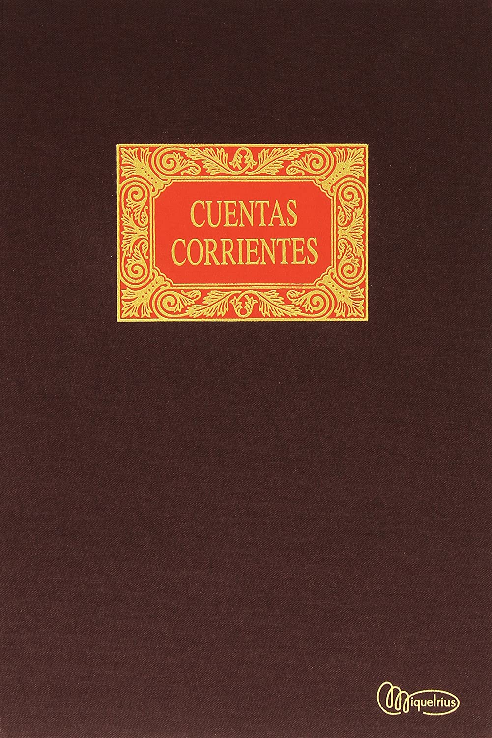 4022 registro comercial (libro) Bronce, Marrón 100 hojas