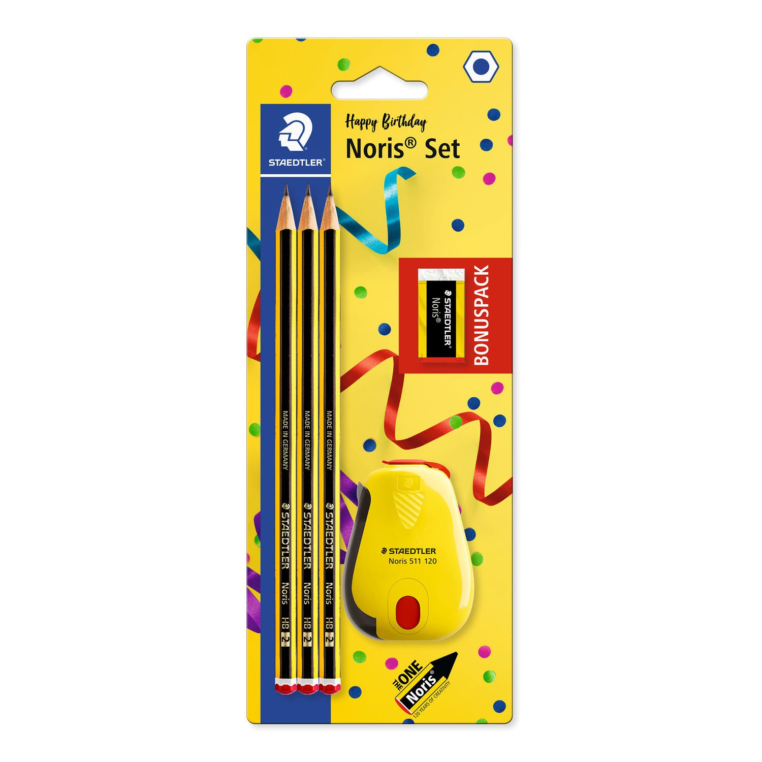 120 SBK3P2 lápiz de grafito HB 3 pieza(s) - Pack 8 Unidades