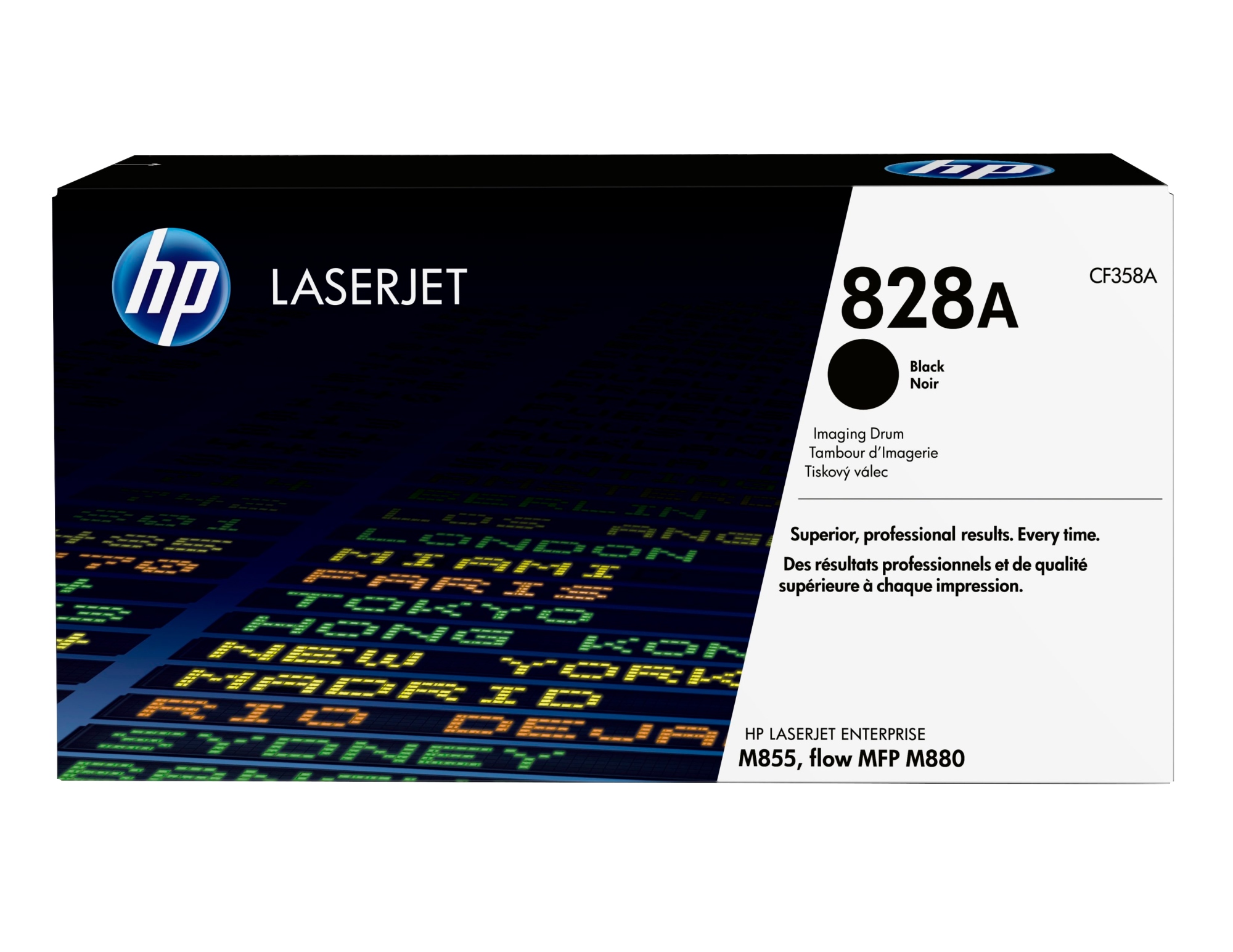 Tambor de imágenes LaserJet 828A negro
