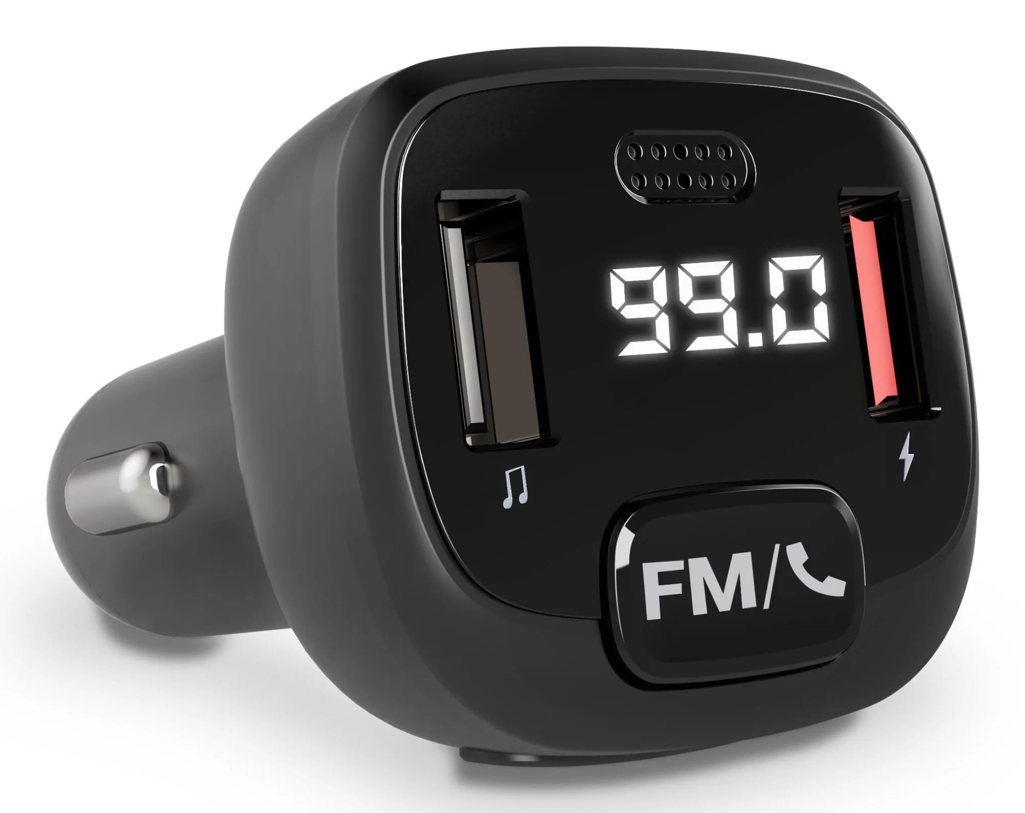 Car FM Talk 87,5 - 108 MHz Bluetooth/USB Negro