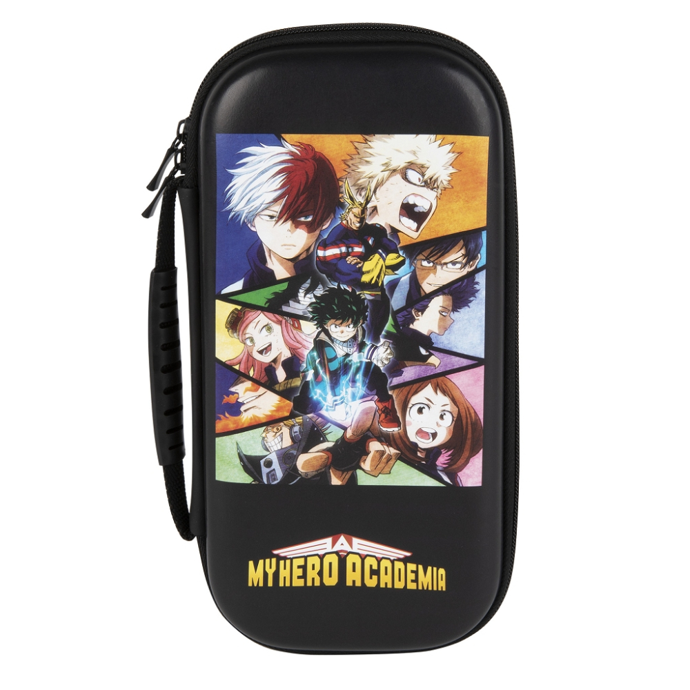 My Hero Academia Funda protectora rígida Nintendo EVA (Etileno Acetato de Vinilo) Negro, Multicolor