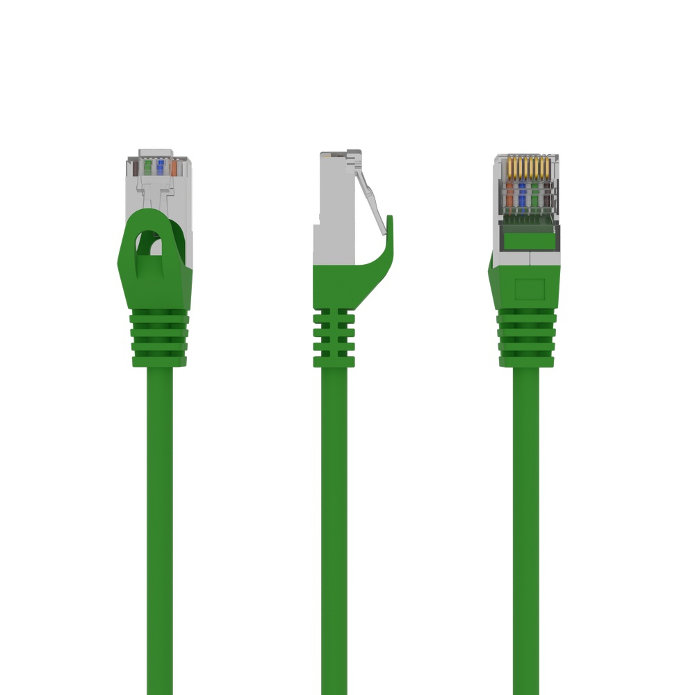 Patch Cord Cat.6 UTP 0.5m cable de red Verde 0,5 m Cat6 U/UTP (UTP)