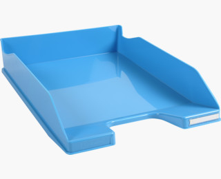 113282D bandeja de escritorio/organizador Poliestireno Azul