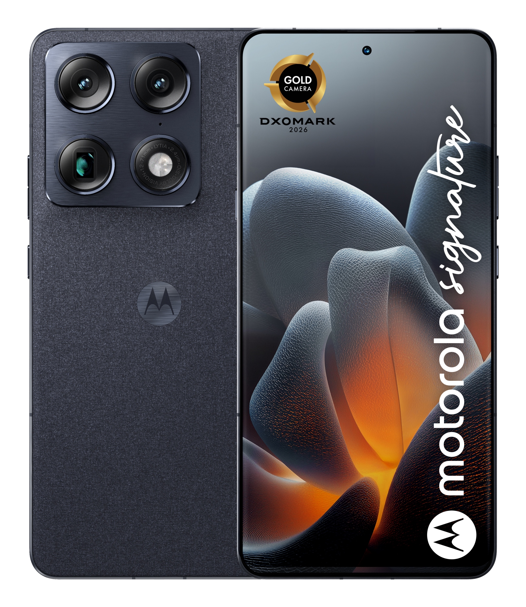 signature 17,2 cm (6.78") SIM doble Android 16.0 5G USB Tipo C 12 GB 256 GB 5200 mAh Azul oscuro