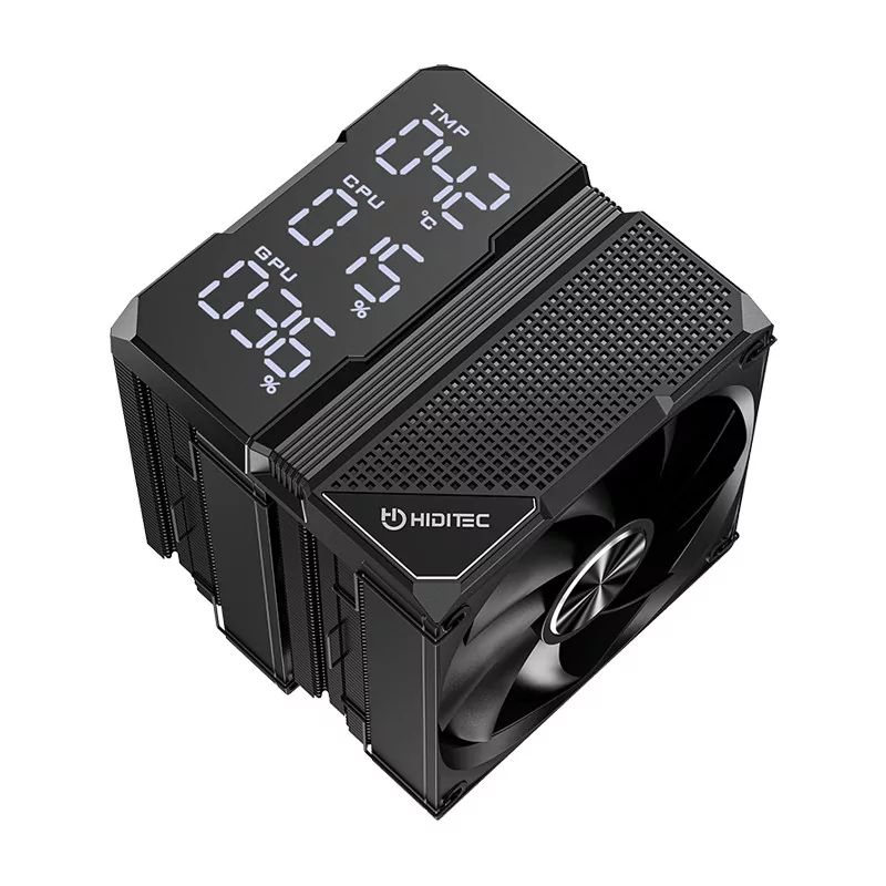 DC40 PRO Procesador Refrigerador de aire 12 cm Negro 1 pieza(s)