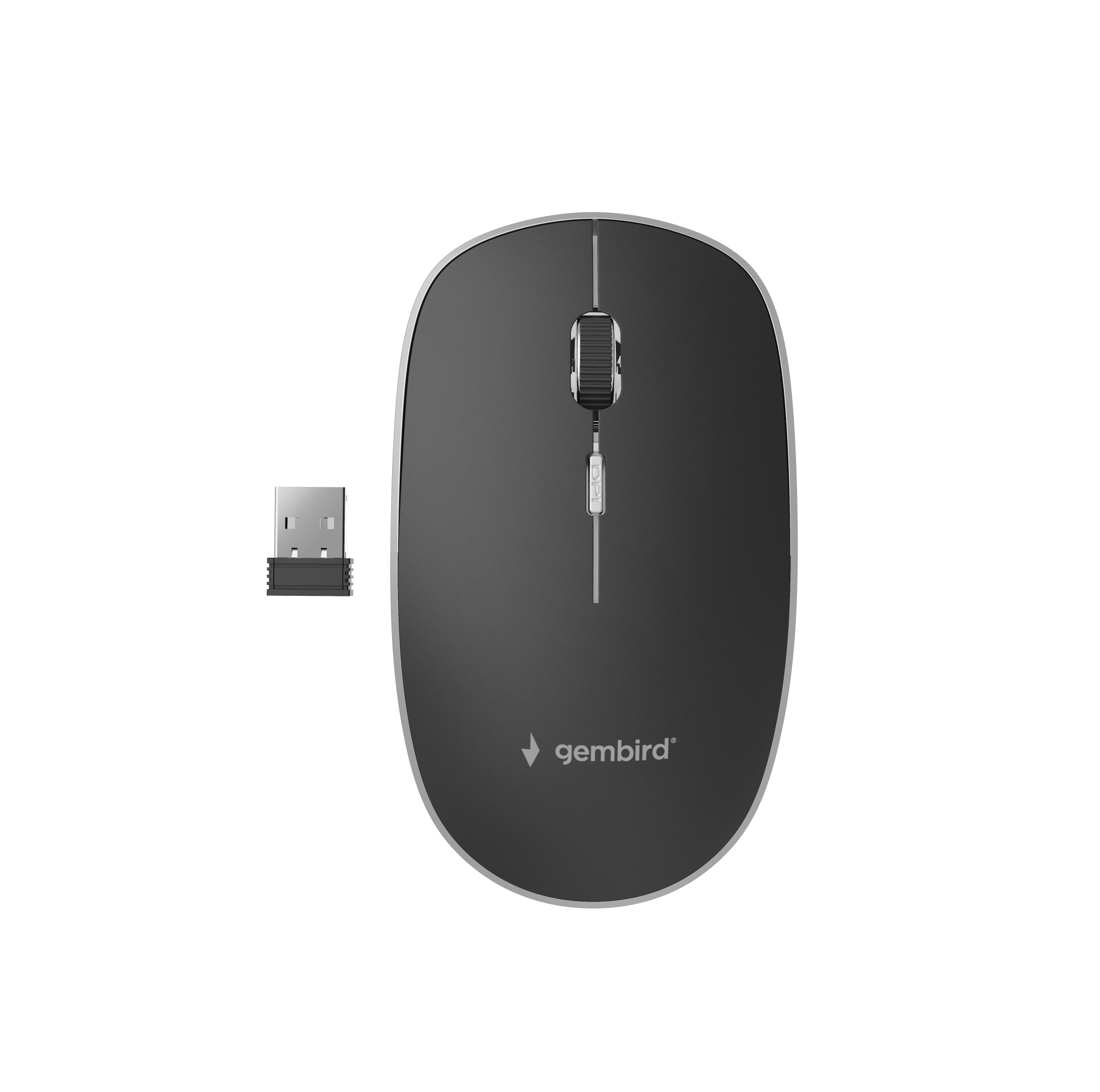 MUSW-4BS-01 ratón Oficina Ambidextro RF inalámbrico Óptico 1600 DPI