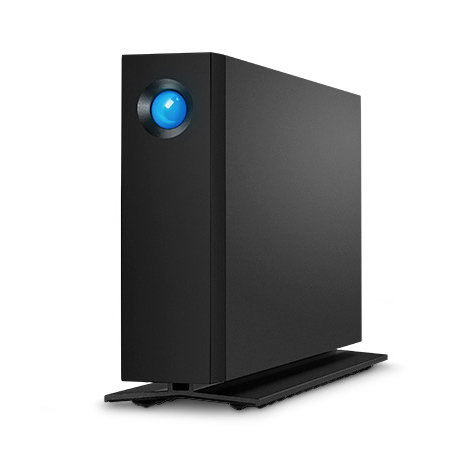 d2 Professional disco duro externo 10 TB 7200 RPM USB Tipo C 3.2 Gen 1 (3.1 Gen 1) Negro