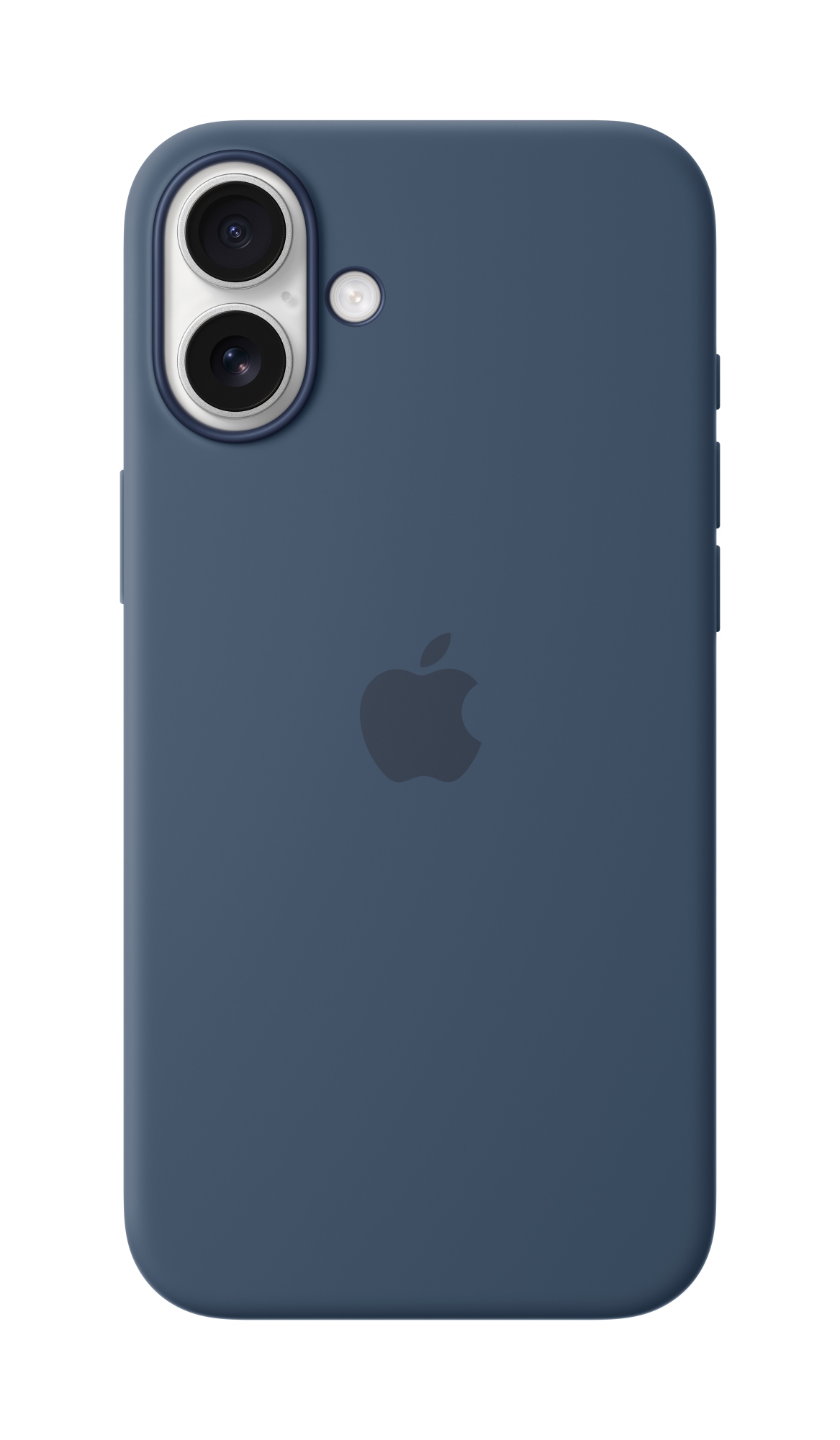 Funda de silicona con MagSafe para el iPhone 16 Plus - Azul denim
