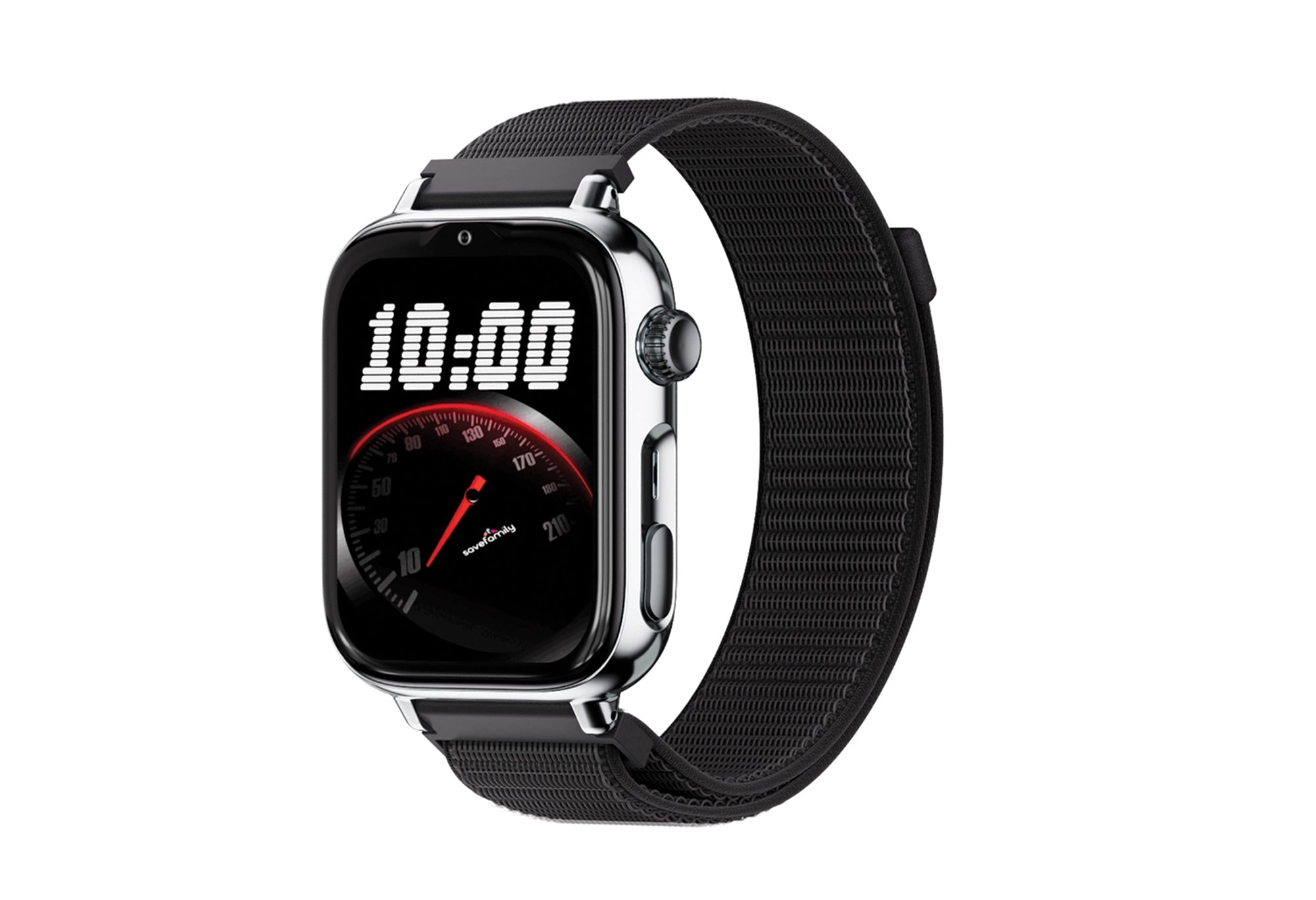 SaveWatch Plus 2 4,7 cm (1.85") AMOLED Digital 410 x 502 Pixeles Pantalla táctil 4G Plata Wifi GPS (satélite)
