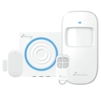 NVS-ALARM1-W sistema de alarma de seguridad Wifi Blanco