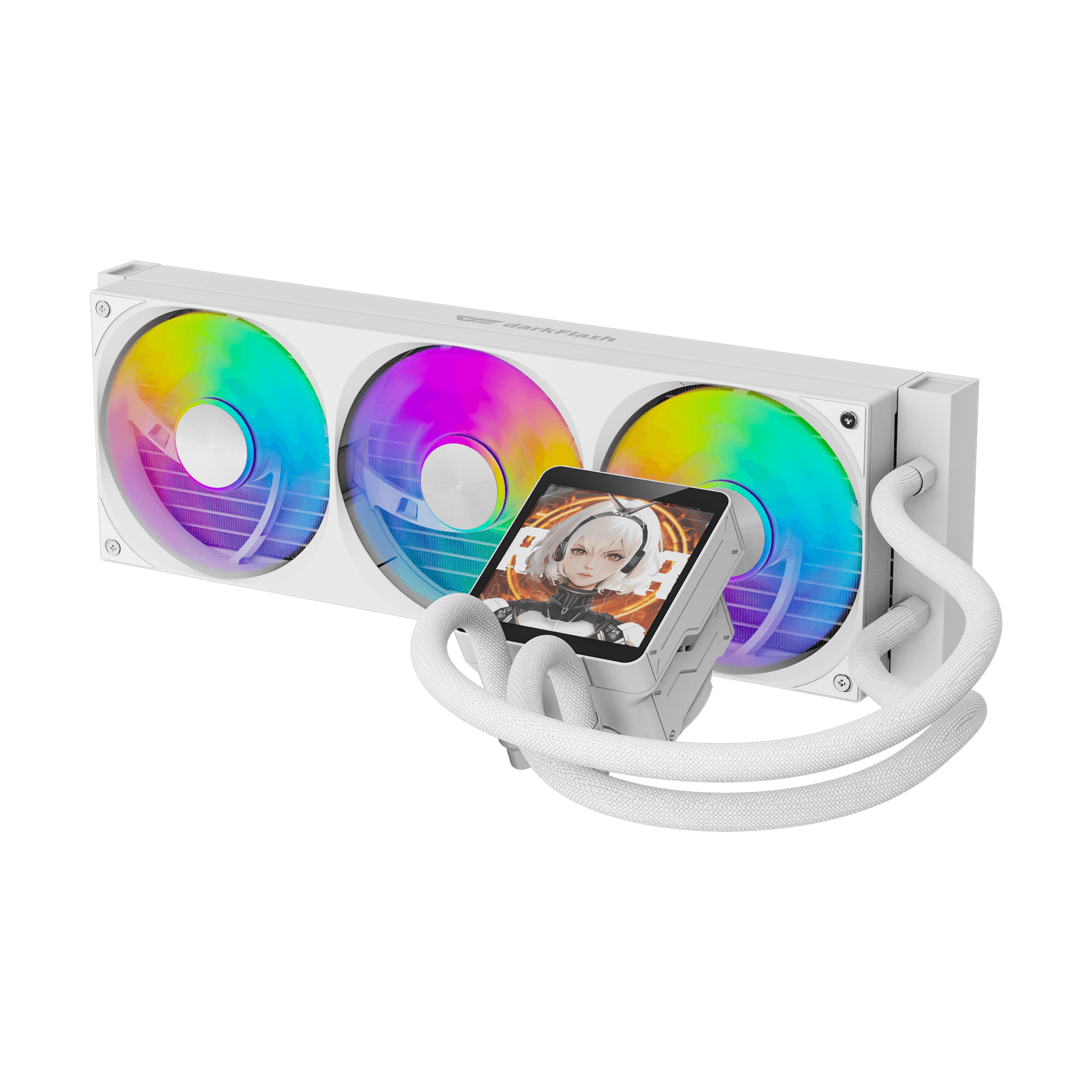 DW-DV360SMAX-W-EU1 sistema de refrigeración para ordenador Procesador Sistema de refrigeración líquida todo en uno 36 cm Blanco 1 pieza(s)