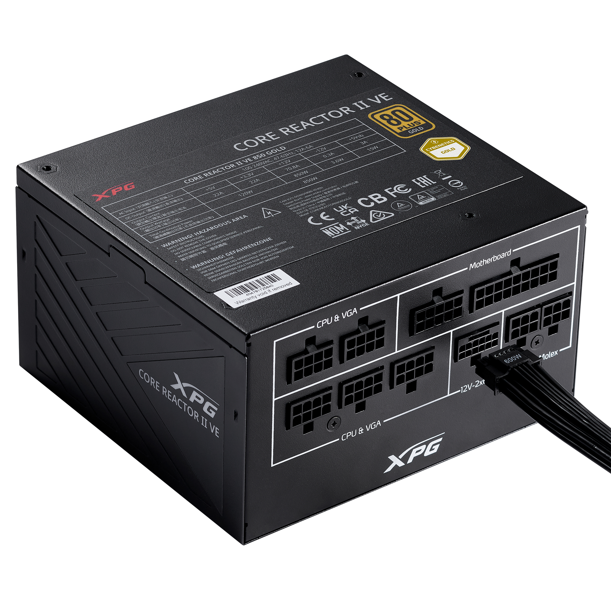 COREREACTOR II VE 650W Fuente de Alimentación