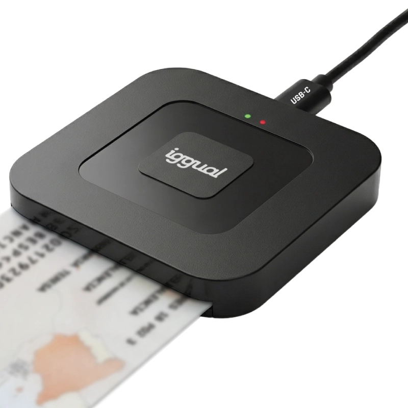 Lector DNI SIP tarjetas ID USB-A / tipo C