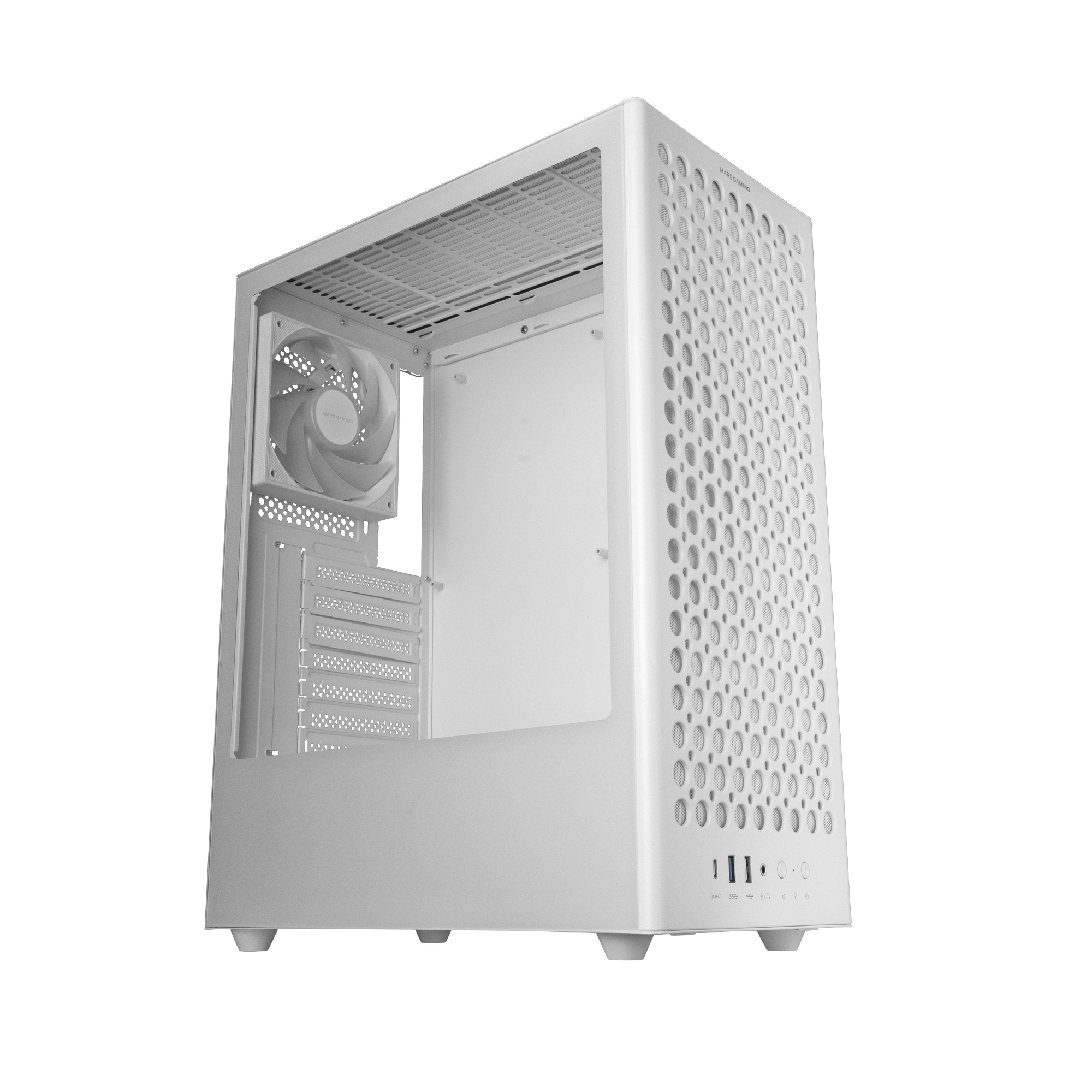 MCT800W carcasa de ordenador Midi Tower Blanco