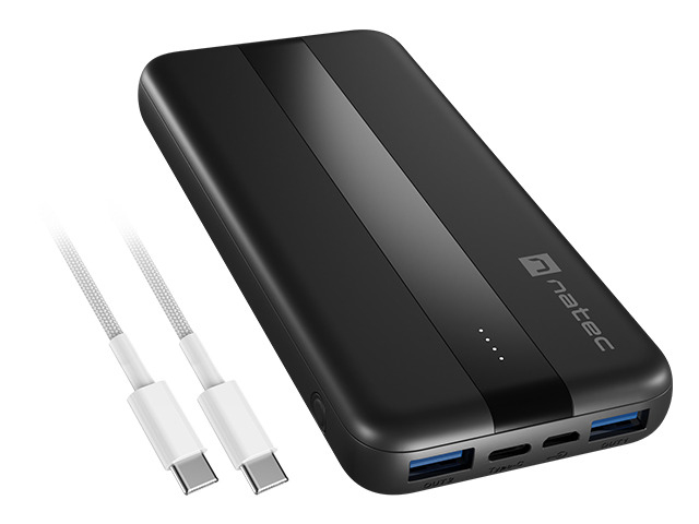 TREVI SLIM Q V2 Polímero de litio 10000 mAh Negro