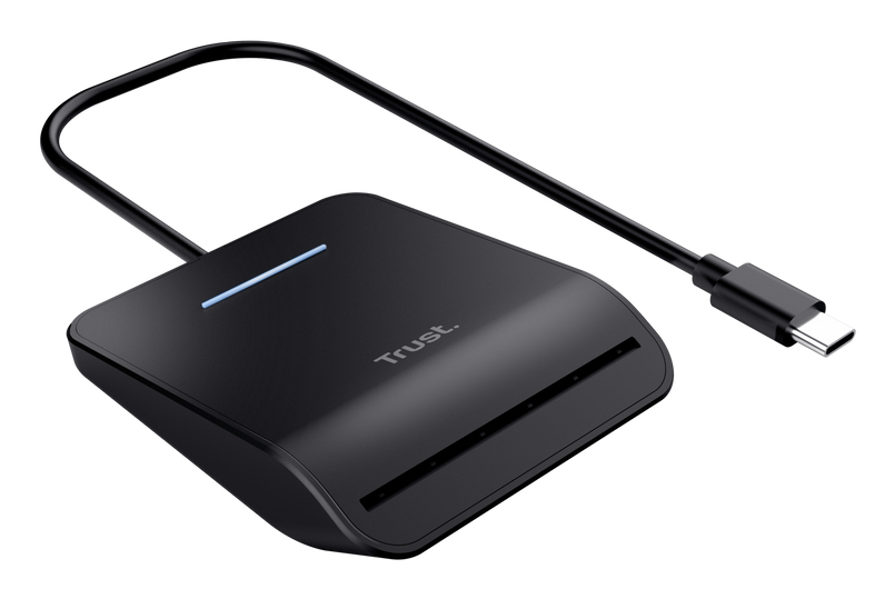 Primo lector de tarjeta inteligente Interior USB USB Tipo C Negro
