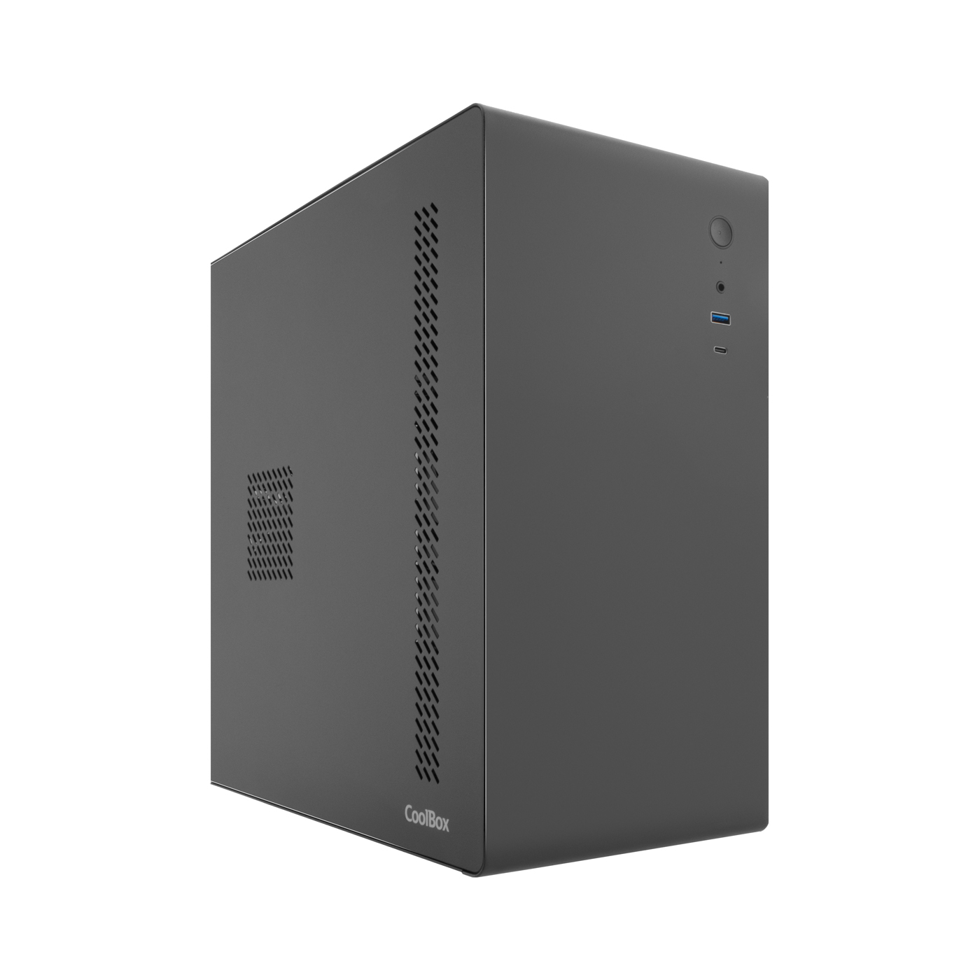 CAJA MATX M640C USB-C 3.2 GEN1 FULLMETAL SIN FTE + 1 VENT. 90MM