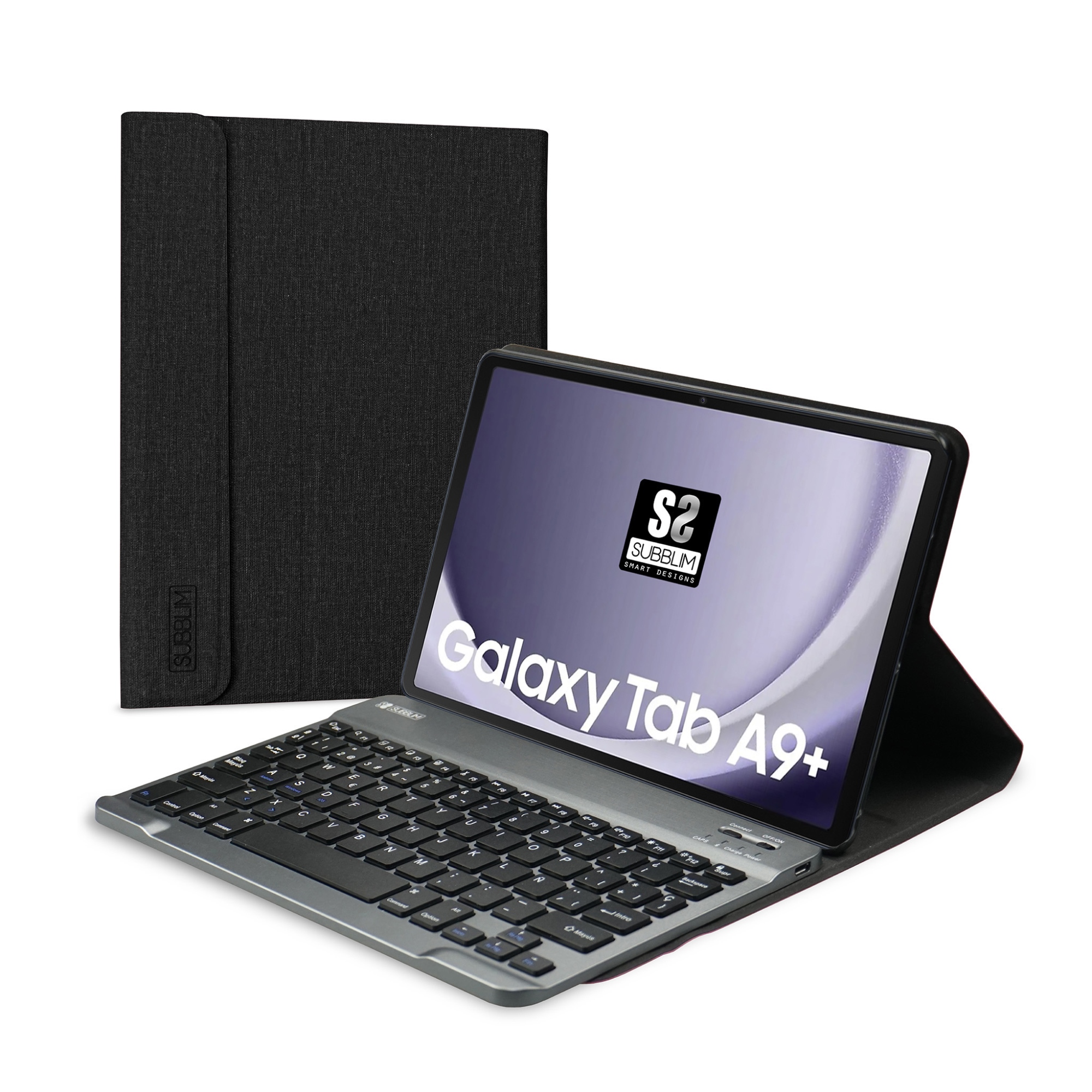 Funda con Teclado KeyTab Pro BT Samsung Galaxy Tab A9 +11