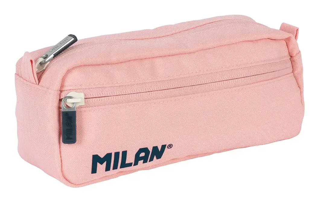 081148SNCP caja de lápices Estuche suave Poliéster Rosa