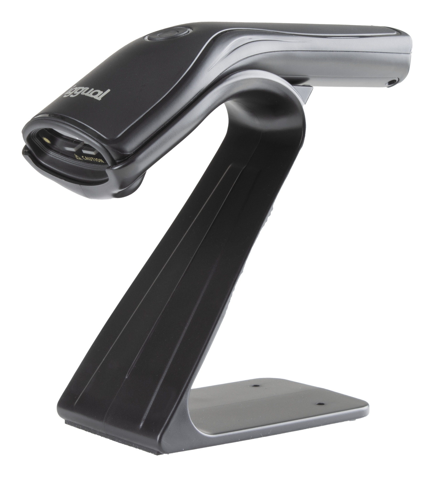 Lector código barras 2D USB botón soporte