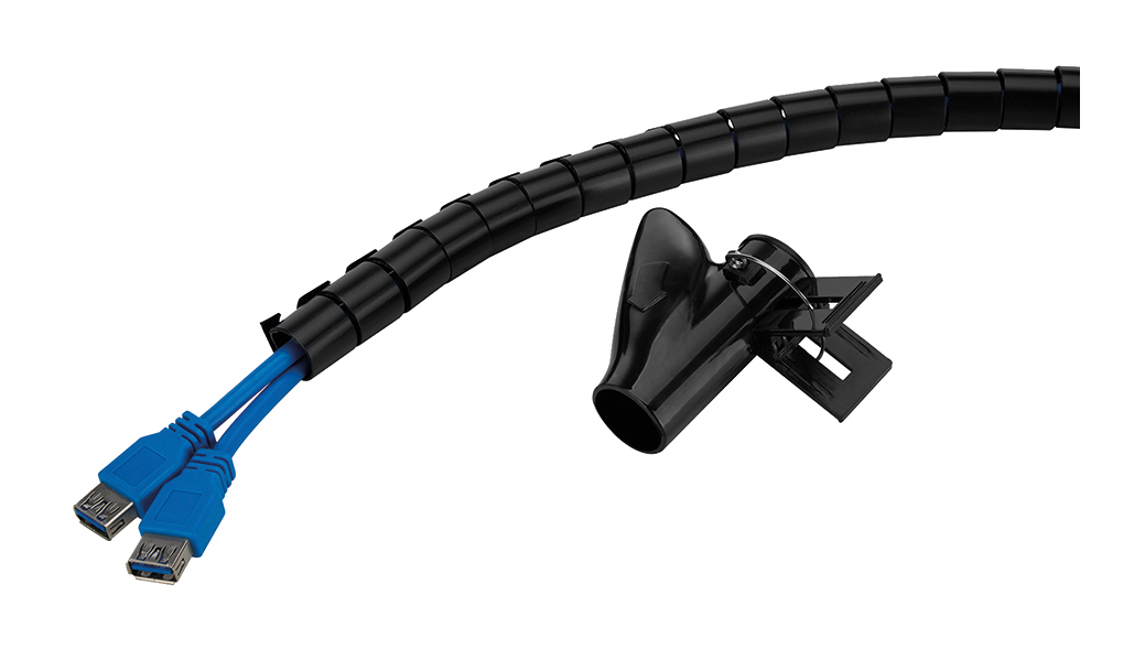 ADS06-141BL Organizador para cables - para 1-4 cables - universal