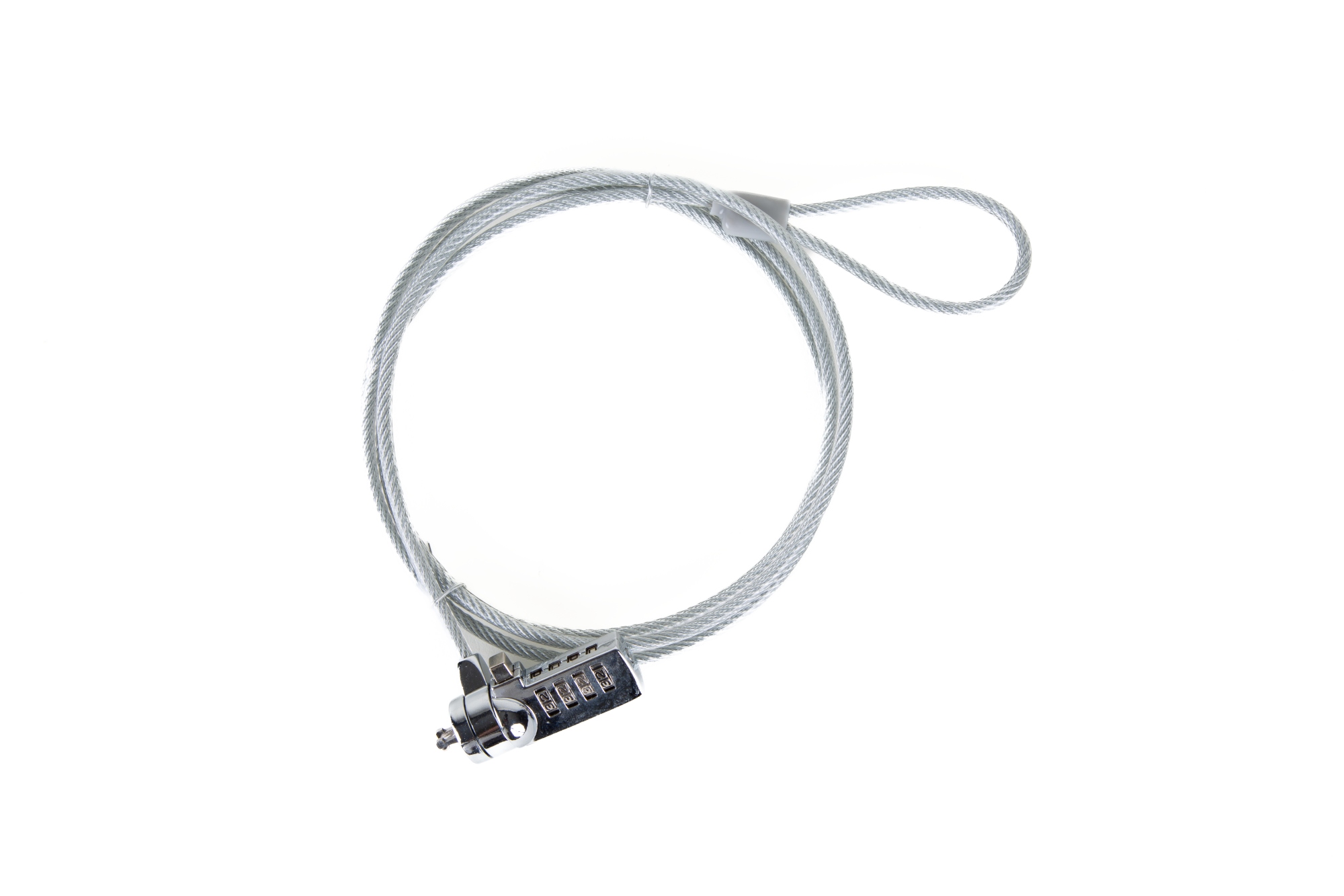 Cable seguridad candado 4 dígitos SECURE 4D