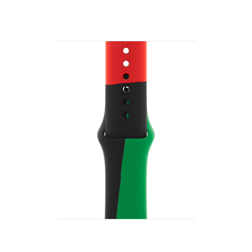 MUQ53ZM/A Accesorios para dispositivos vestibles inteligentes Grupo de rock Negro, Verde, Rojo Fluoroelastómero