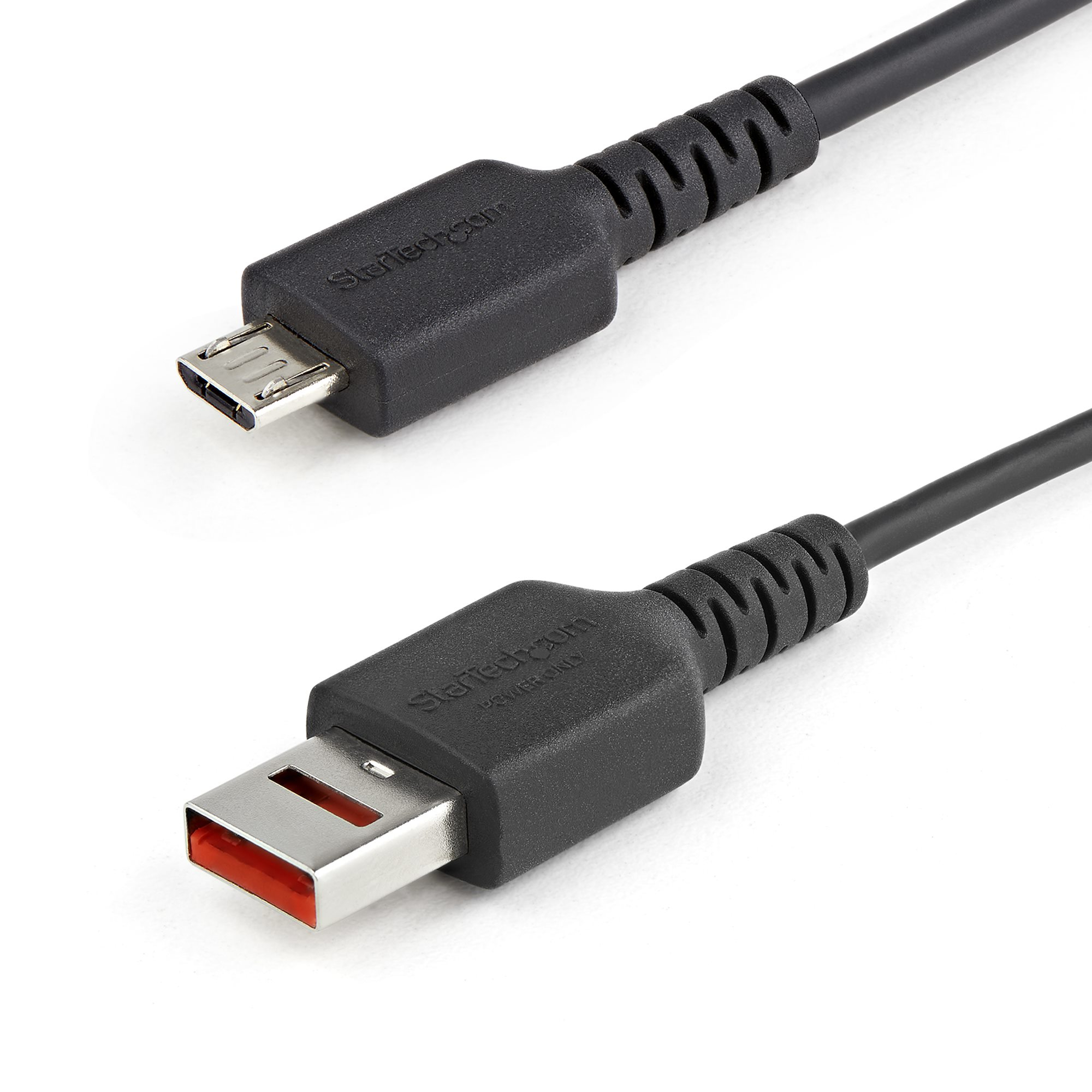 Cable de 1m Adaptador Bloqueador USB de Datos  Adaptador USB a Micro USB de Carga Segura  Micro USBC Solo de Carga para Tablet o Teléfono Móvil  Protector de Bloqueo de Datos