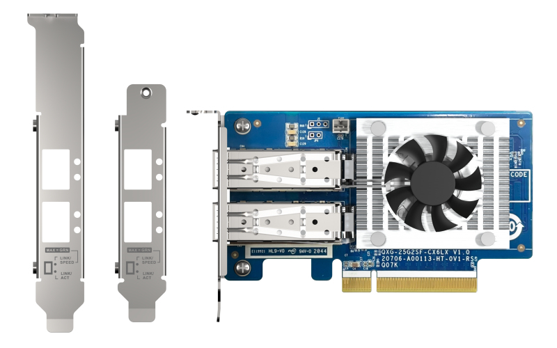 QXG-25G2SF-CX6 adaptador y tarjeta de red Interno Fibra 25000 Mbit/s
