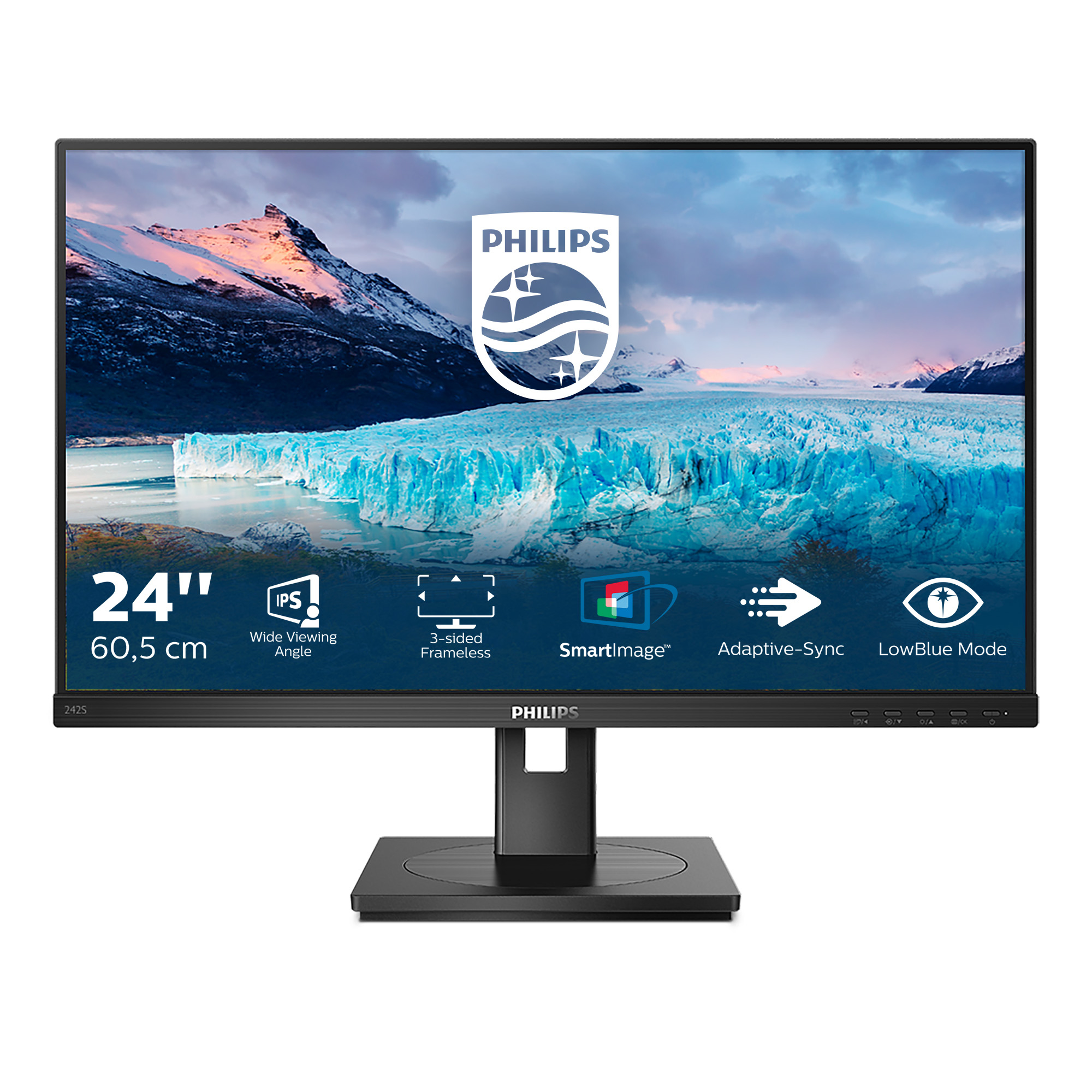 S Line 242S1AE/00 pantalla para PC 60,5 cm (23.8") 1920 x 1080 Pixeles Full HD LED Negro