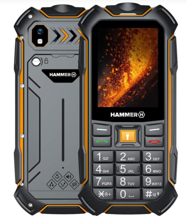 Boost 2 LTE 6,1 cm (2.4") 241 g Negro, Amarillo Teléfono resistente