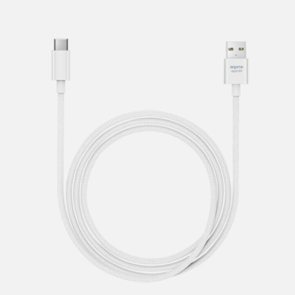 APPC65 cable USB 1 m USB A USB C Blanco
