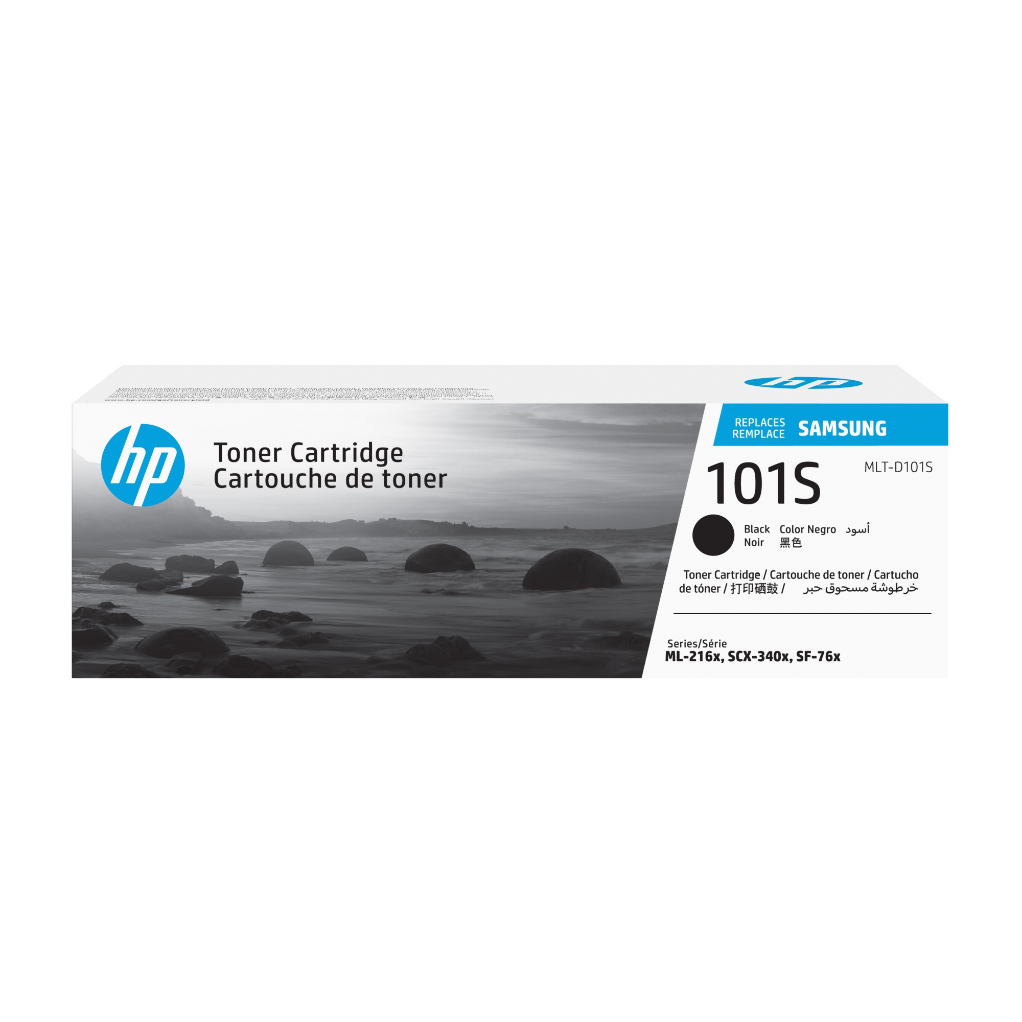 Samsung Cartucho de Tóner Original HP MLT-D101S negro