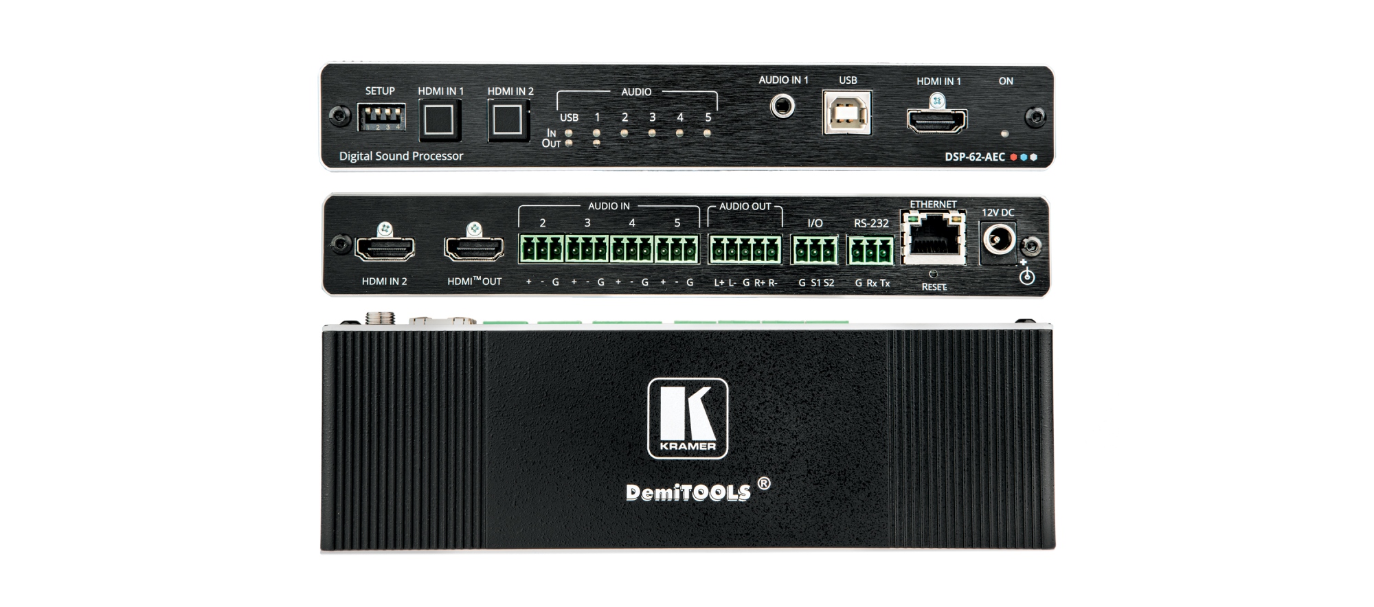 DSP-62-AEC Matriz de conmutación AV