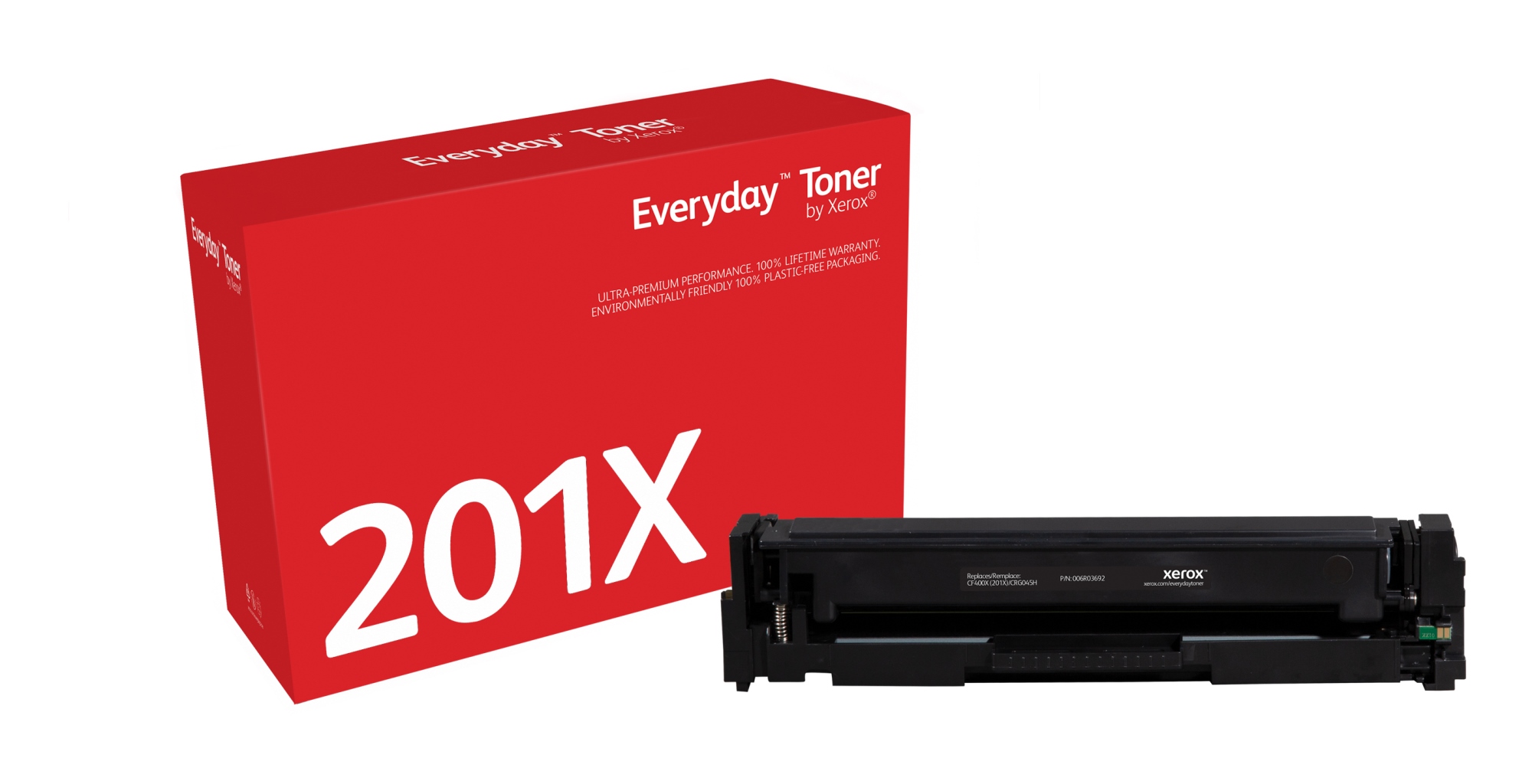 Everyday Toner Everyday Negro di Xerox compatibile con HP 201X (CF400X), Capacidad alta