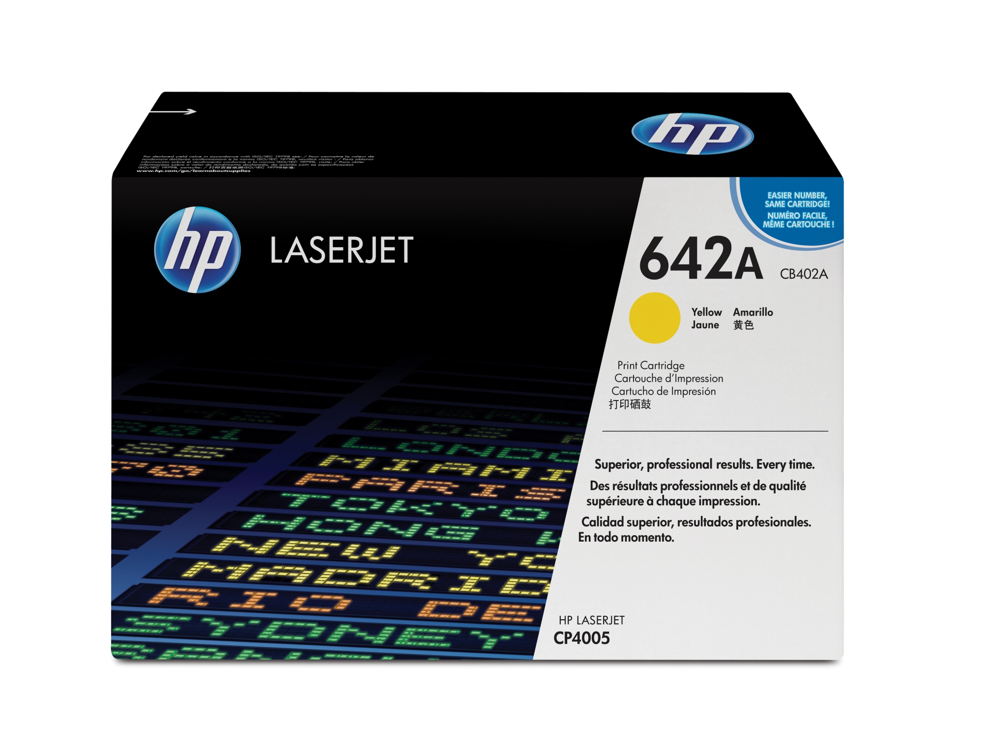 642A Yellow Original LaserJet Toner Cartridge cartucho de tóner 1 pieza(s) Amarillo