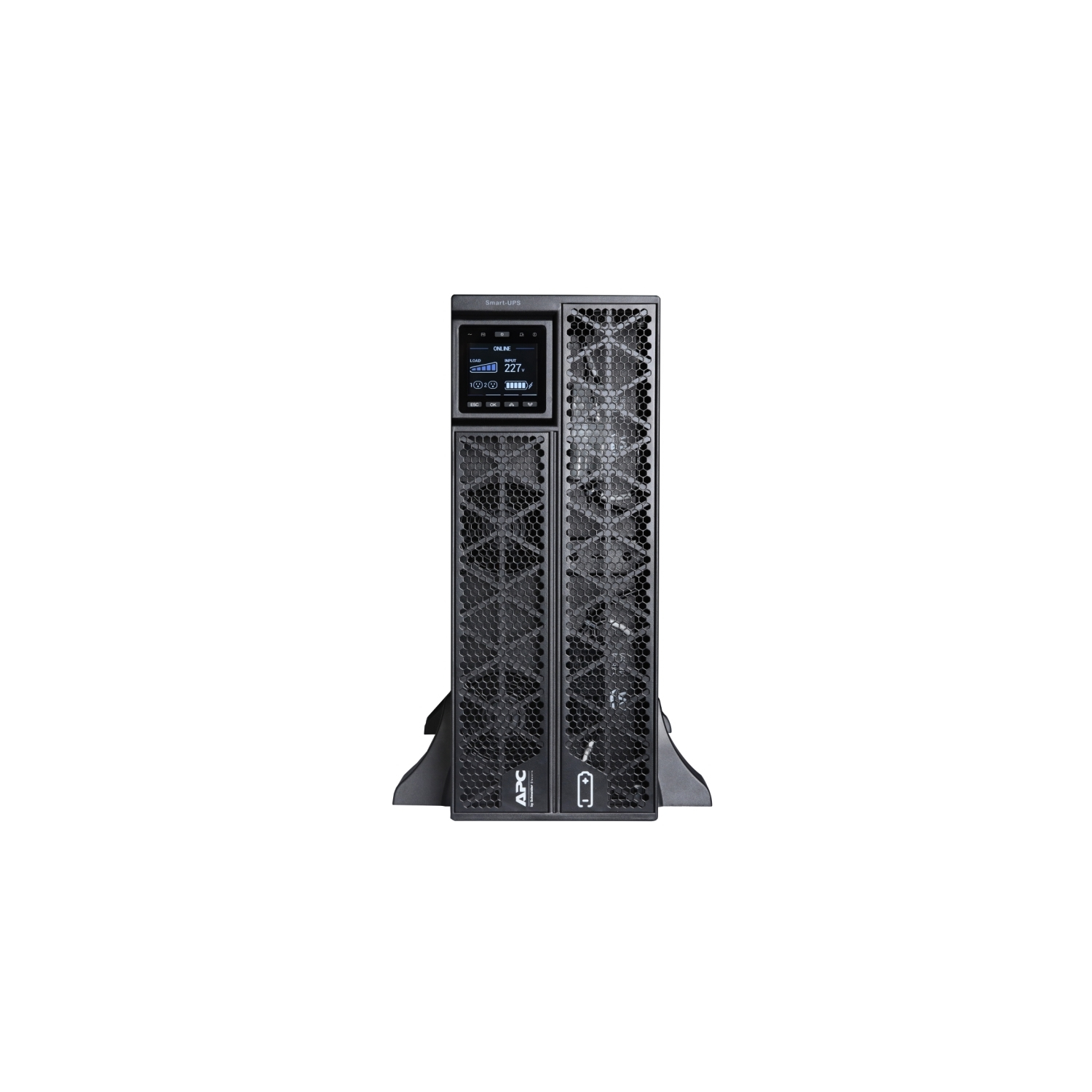 SRTG5KXLI sistema de alimentación ininterrumpida (UPS) Doble conversión (en línea) 5 kVA 5000 W 3 salidas AC