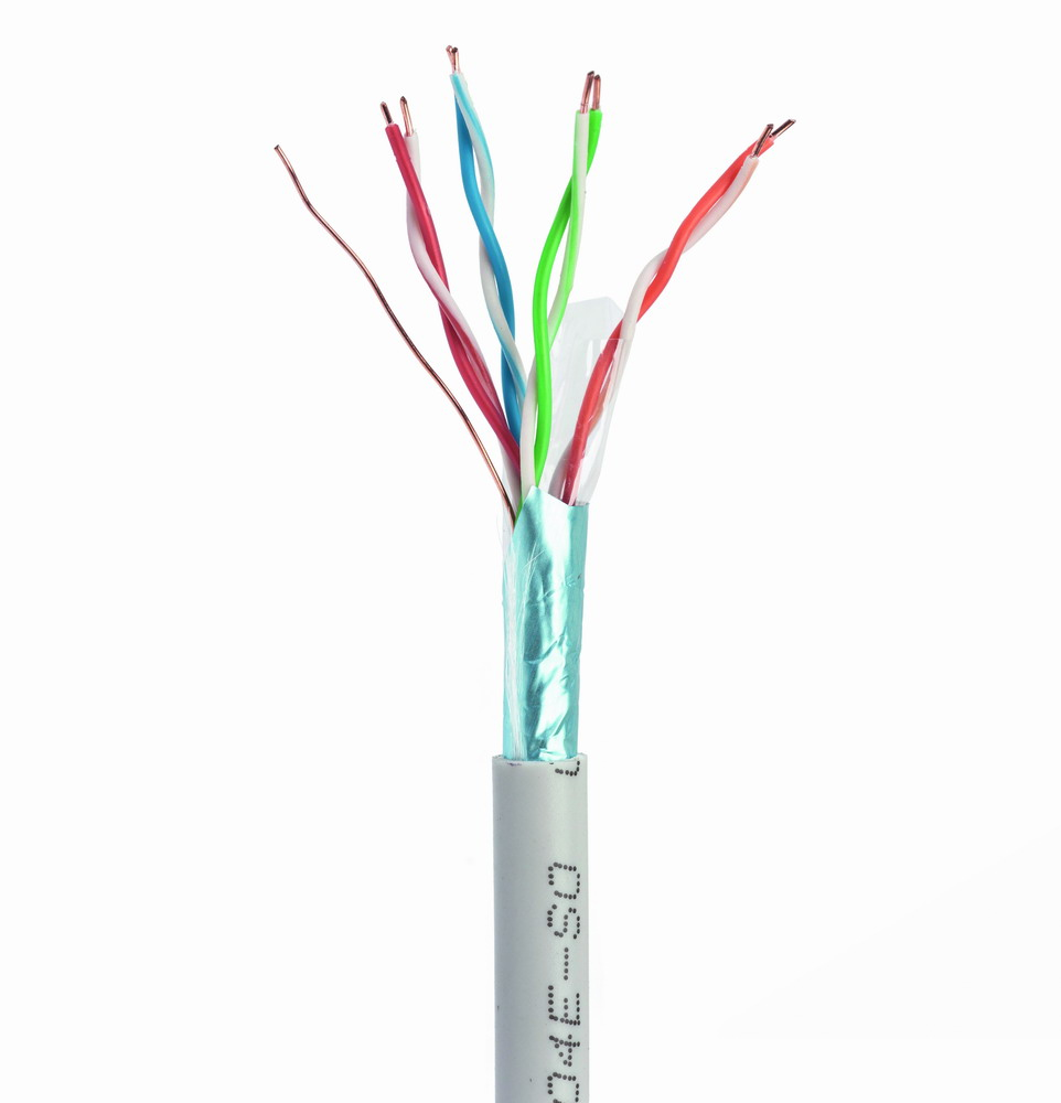 Cat5e, 305m cable de red Gris F/UTP (FTP)