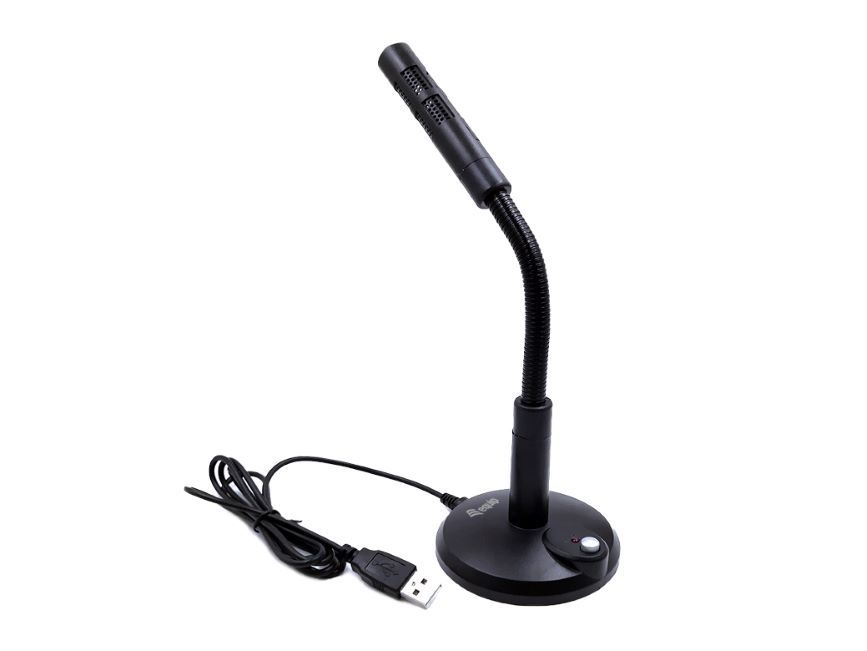245340 Negro Micrófono de superficie para mesa