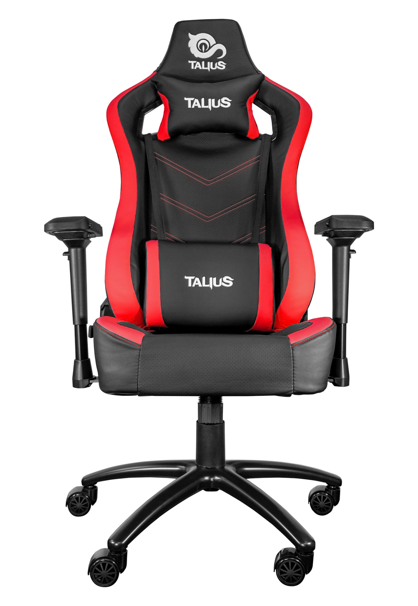 silla Vulture gaming negra/roja butterfly, base nylon, ruedas nylon