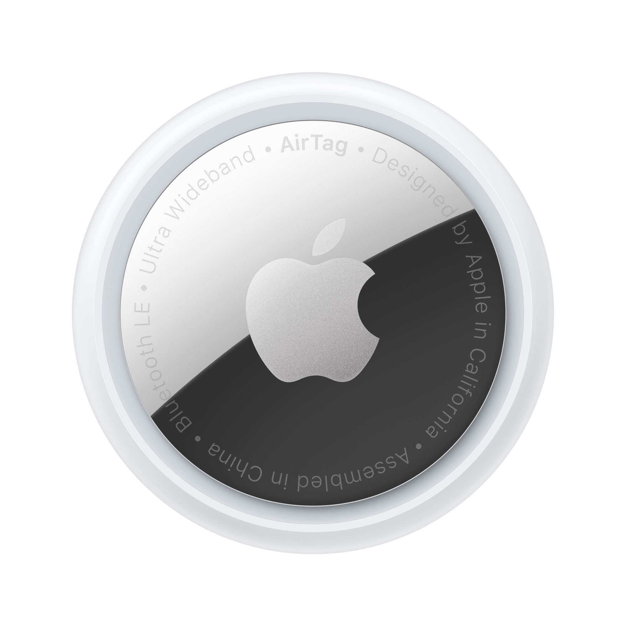 AirTag Elemento Buscador Plata, Blanco