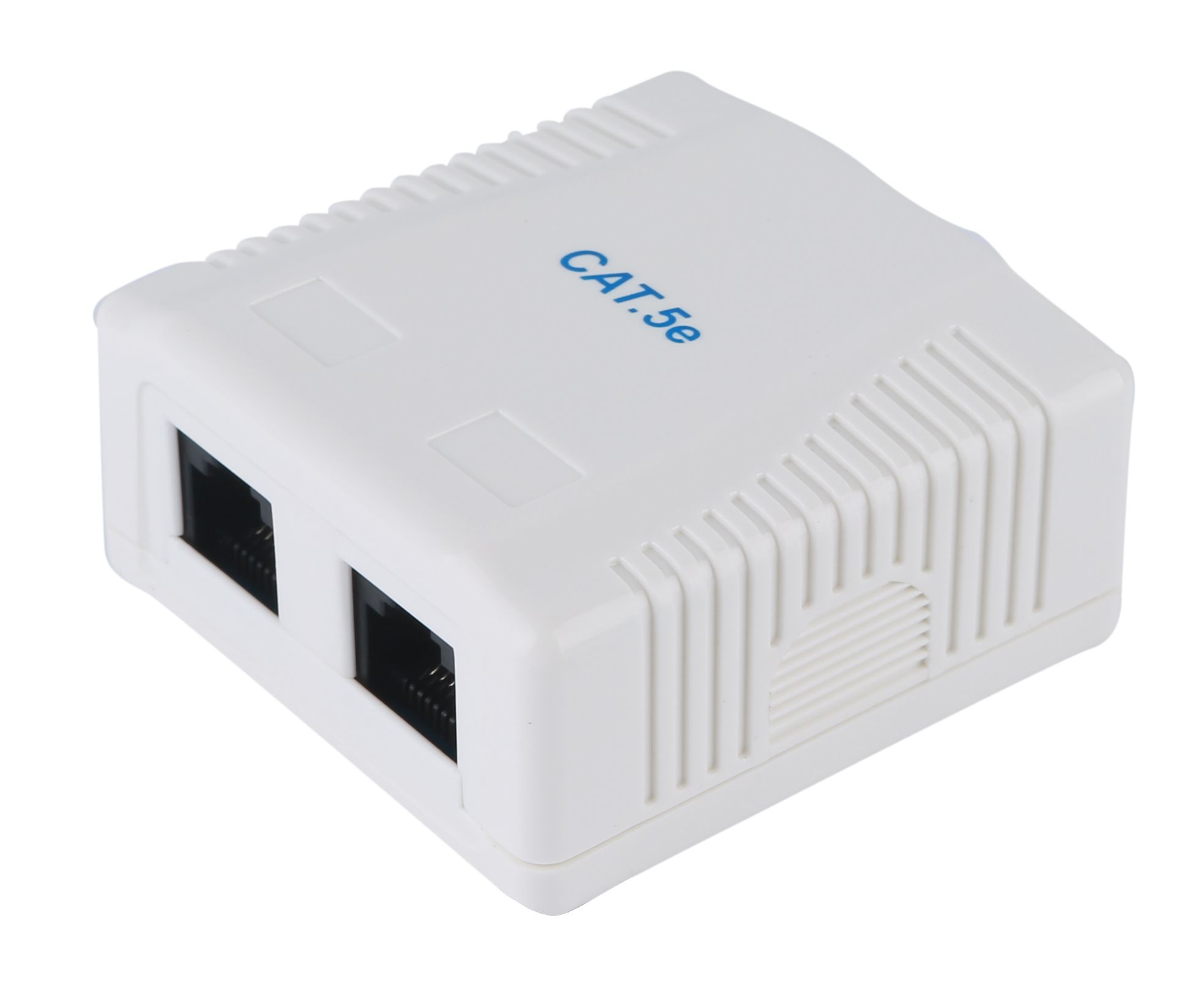 235114 caja de tomacorriente RJ-45 Blanco