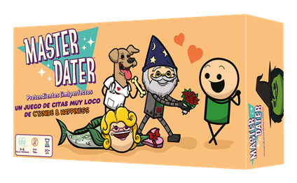 Master Dater 40 min Juego De Cartas Lógico
