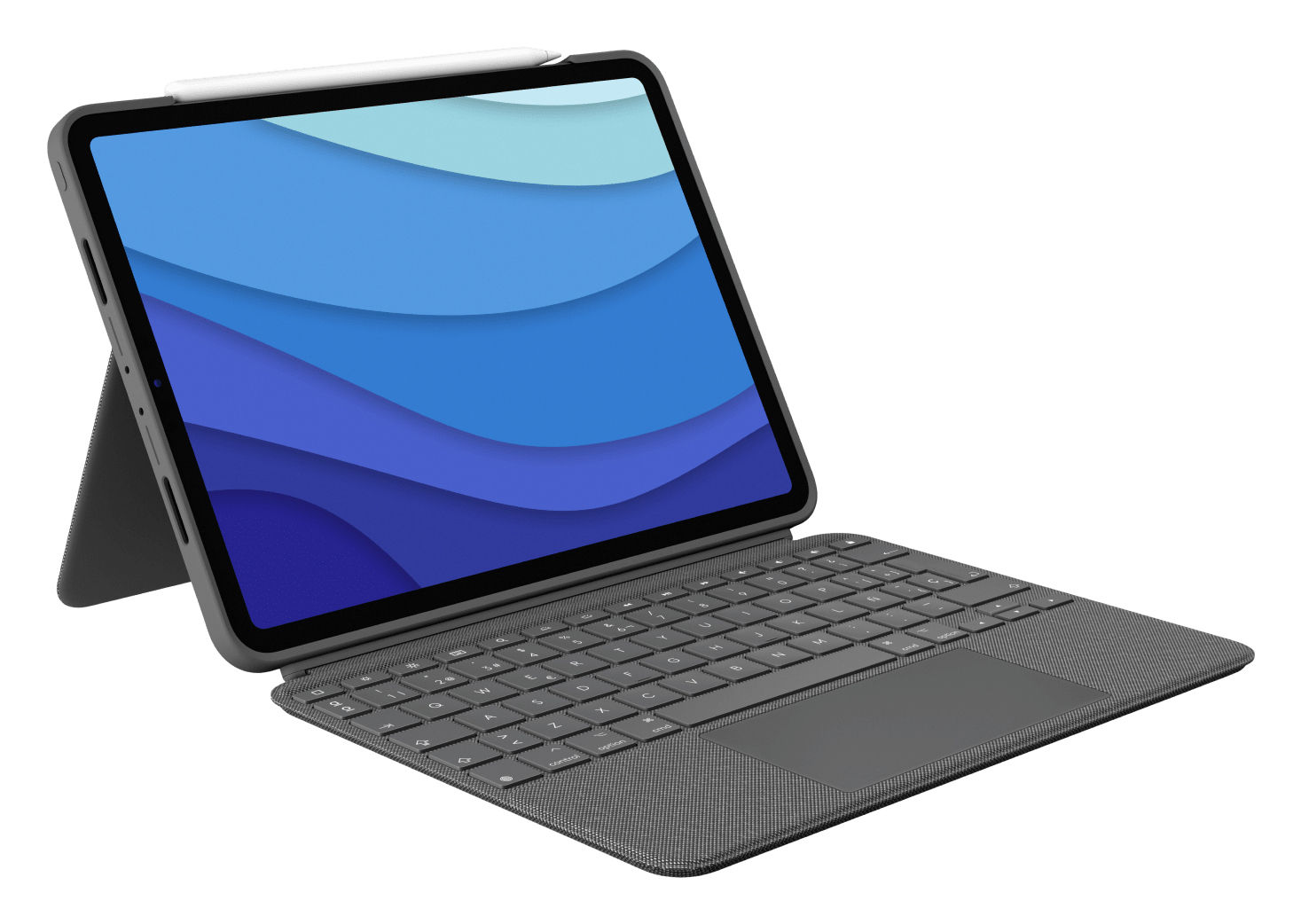Combo Touch QWERTY Español Smart Connector Gris