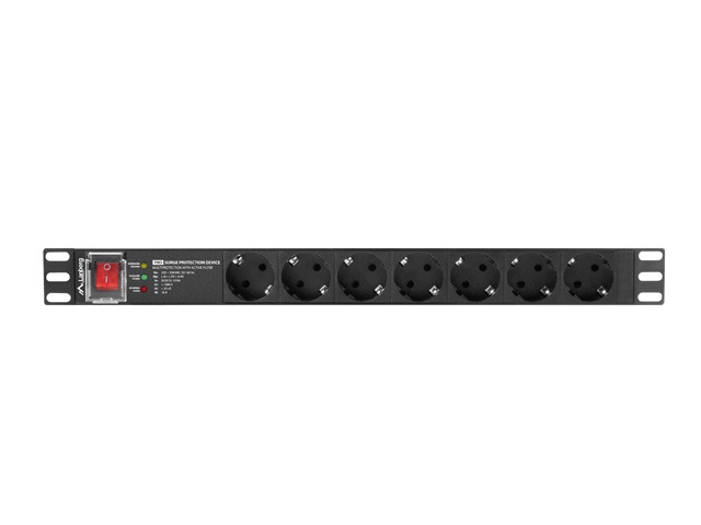 PDU-PRO-07F-0200-BK unidad de distribución de energía (PDU) 6 salidas AC 1U Negro